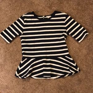GAP peplum top
